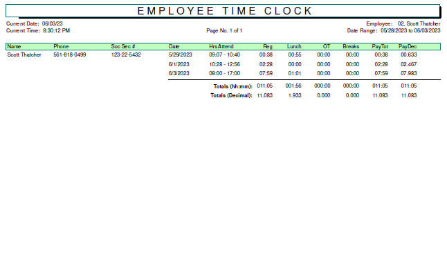 Light Manufacturing: Job Cost/Time/Location Tracking Real-Time (Reg $1795)