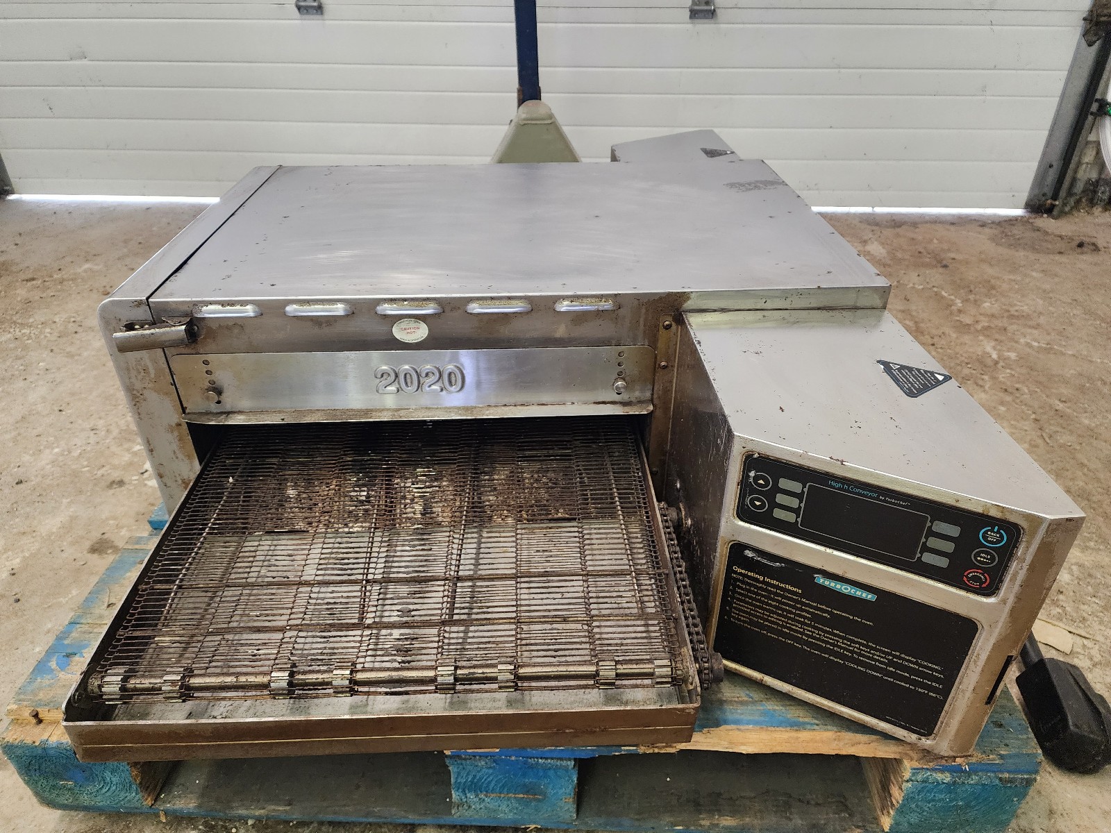 TurboChef HHC2020 48″ Electric Countertop Conveyor Oven, 3 Phase