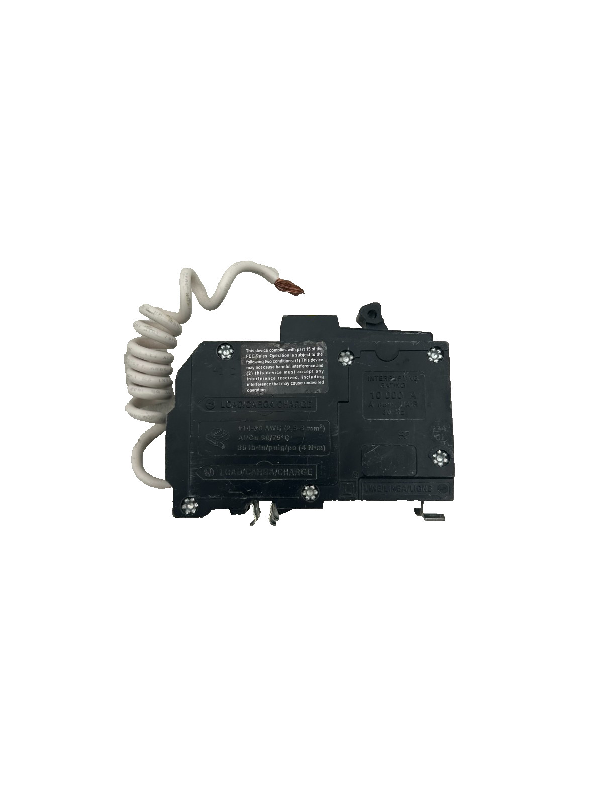 Used Square D QO230GFI Ground Fault Circuit Breaker 30A 2-Pole 120/240VAC