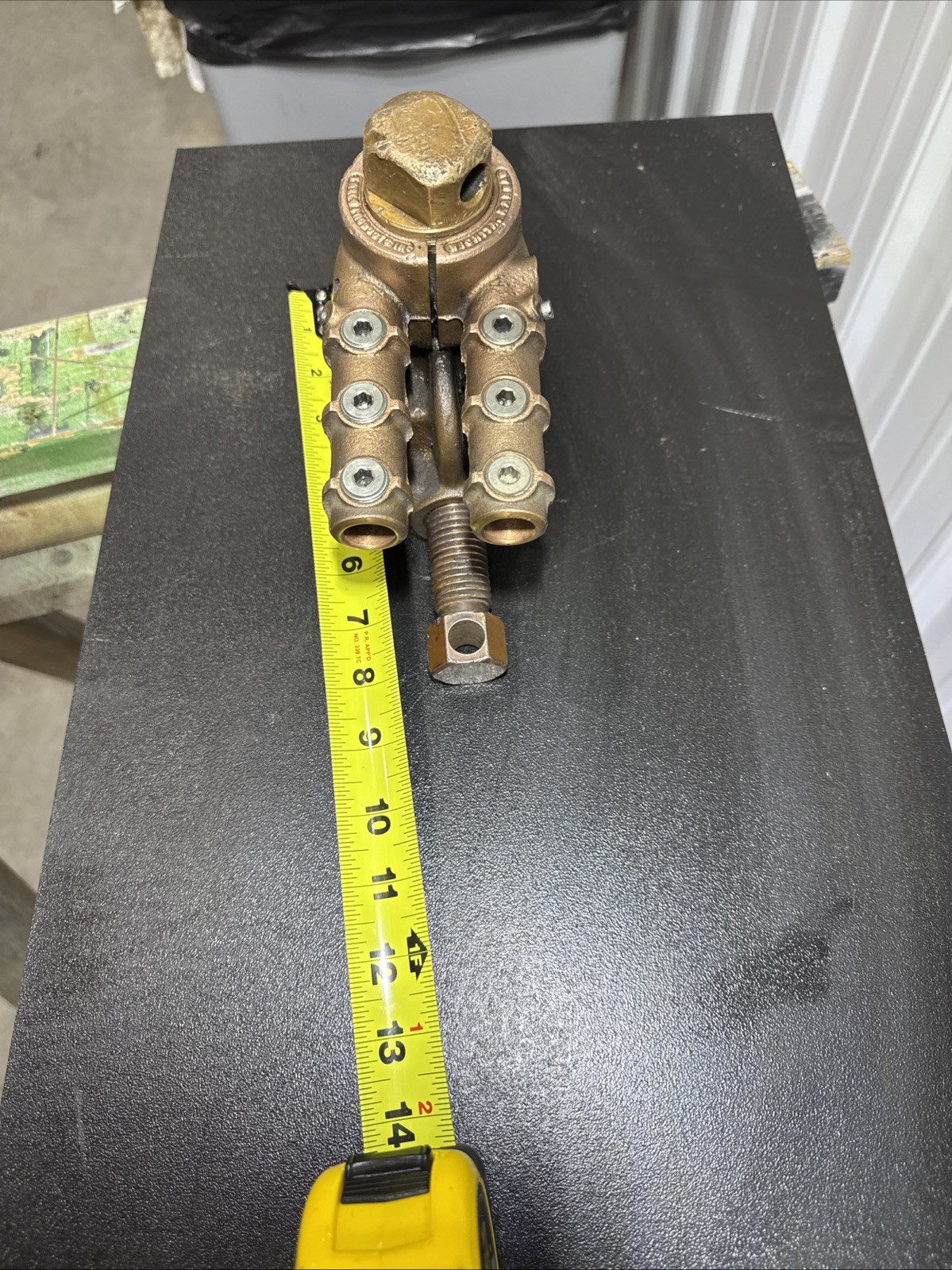 Roto Ground Clamp, Tweco Male Plug, C-Clamp Esab Welding Tweco