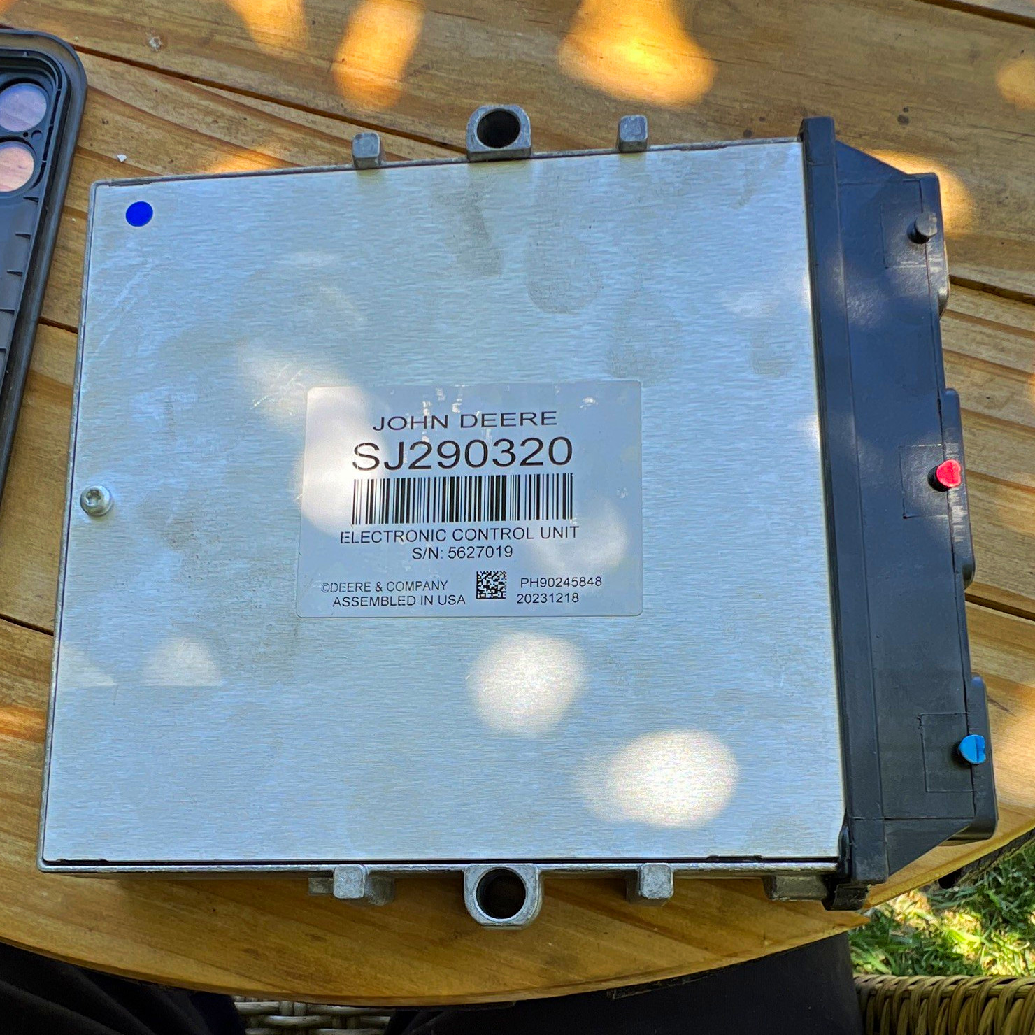 John Deere Electronic Control Unit ECU SJ290320 12V Heavy Equipment Compatible