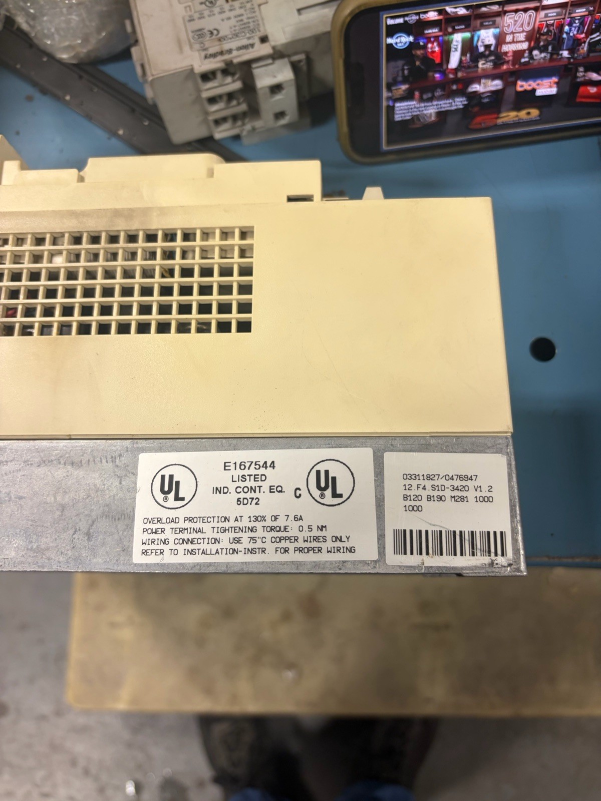 KEB 12.F4.S1D-3420/1.2 COMBIVERT DRIVE 12F4S1D3420 12.F4.S1D-3420