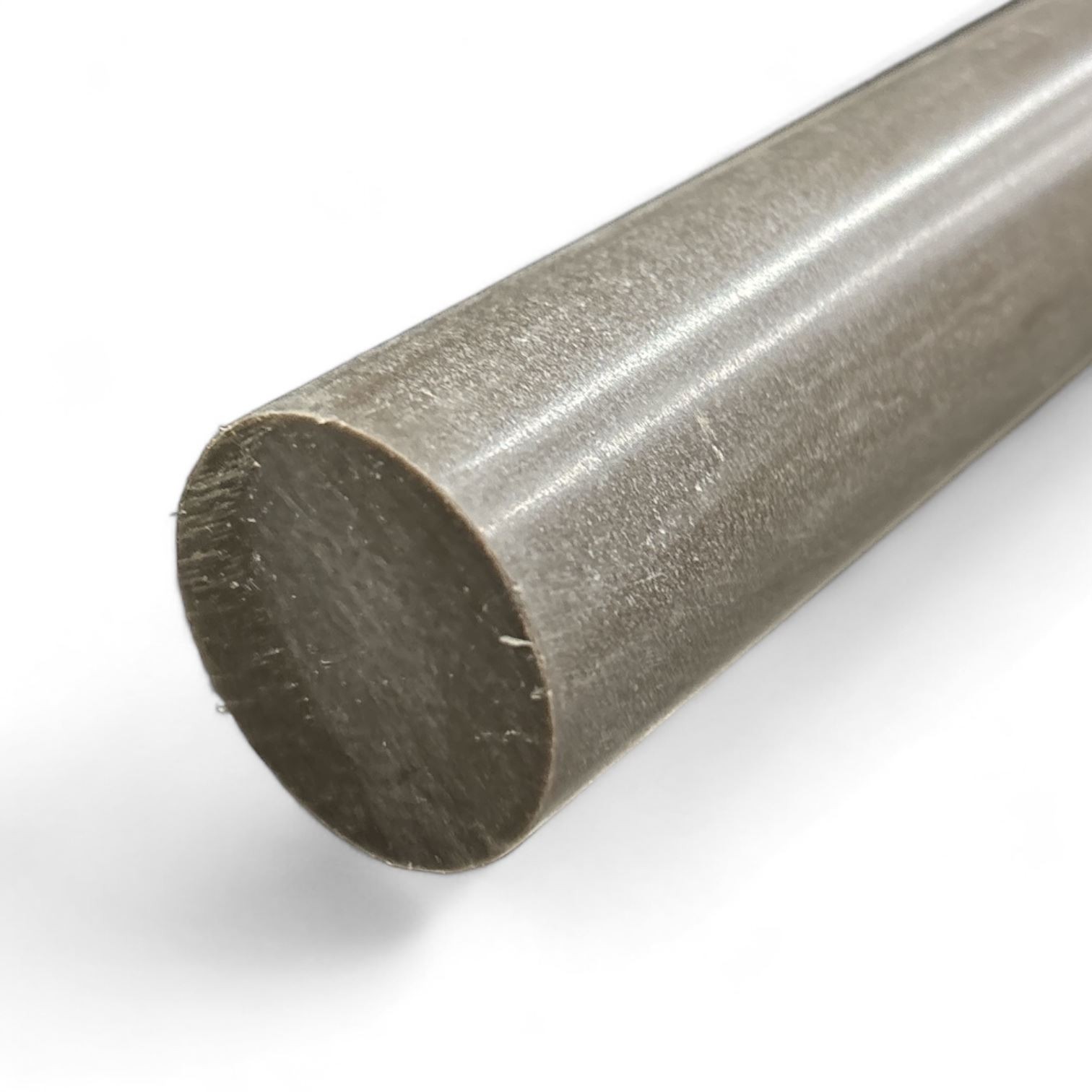 3.000 (3 inch) x 13 inches, Acetal AF Plastic Round Rod, Teflon Filled
