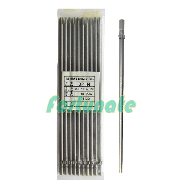 10pcs/pack NEW FIT FOR BP-H4 No.2-4.0-A-40/60/80/100/120/150 electric batch head