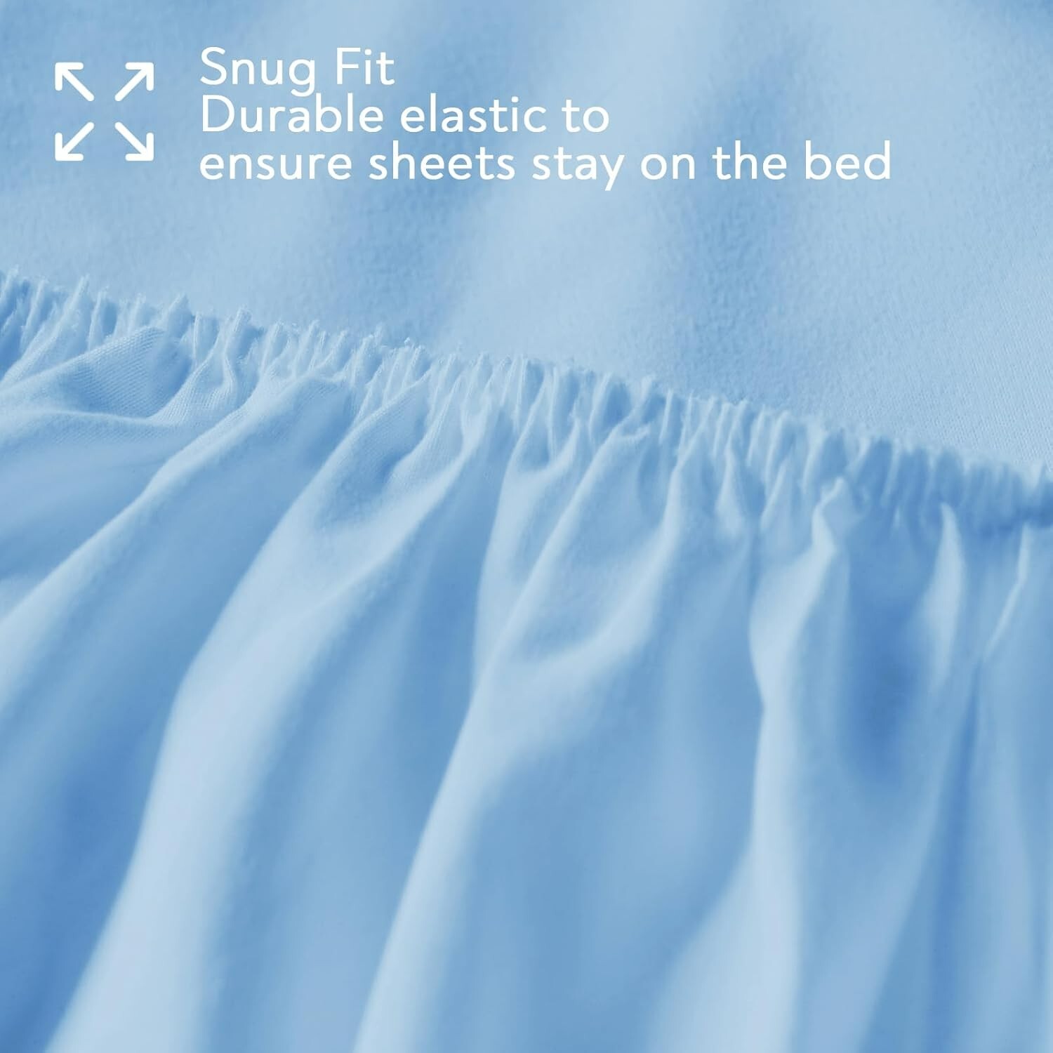 Hospital Bed Sheets Fitted 36×84/36×80 Blue Soft for Home/Care Beds/Medical Use