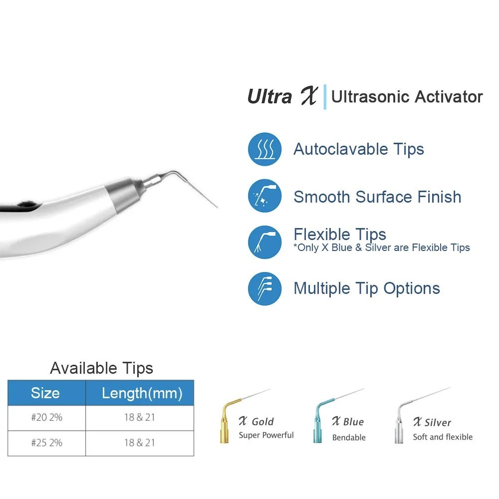 Eighteeth Ultra X Cordless Ultrasonic Endo Activator Root Canal Irrigator