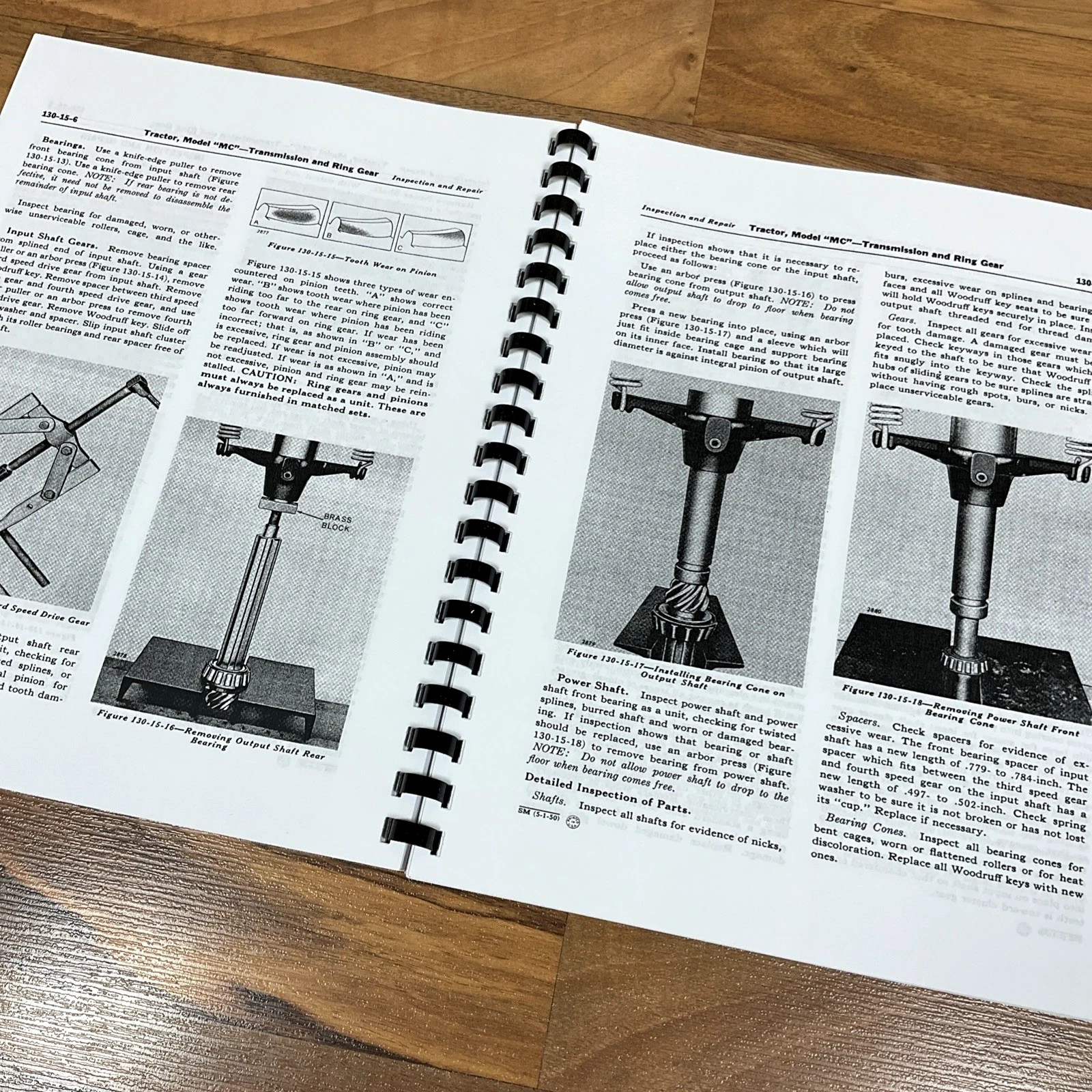 Complete Service Manual Set fits John Deere MC Crawler Tractor Repair Shop