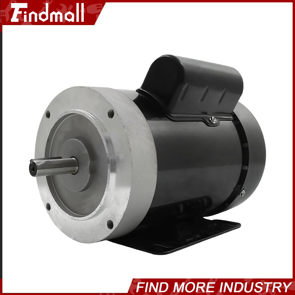 3/4 HP Electric Motor Single Phase 1725rpm 5/8» shaft 115V/230V 56C Frame