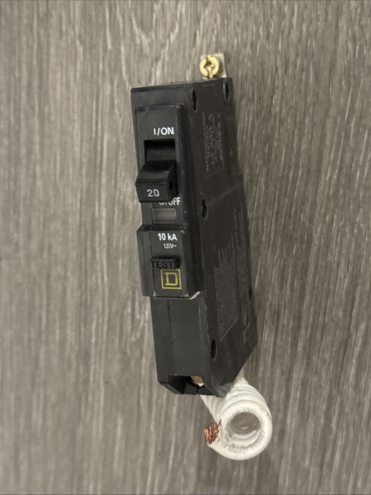 Square D Equipment Protection Device Circuit Breaker QOB120EPD