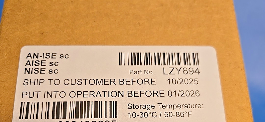 HACH LZY694 AN-ISE A-ISE N-ISE Sensor Cartridge Probe New Sealed Box 01/2026