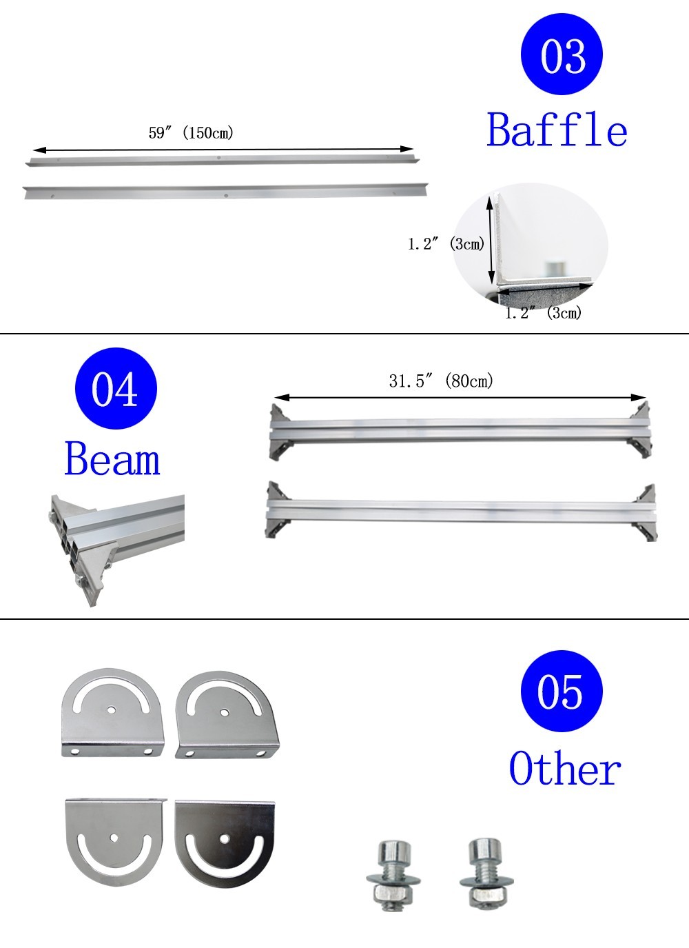 Length 59inch Width 11.8inch PVC Flat Belt Aluminum Frame Conveyor Machine 110V