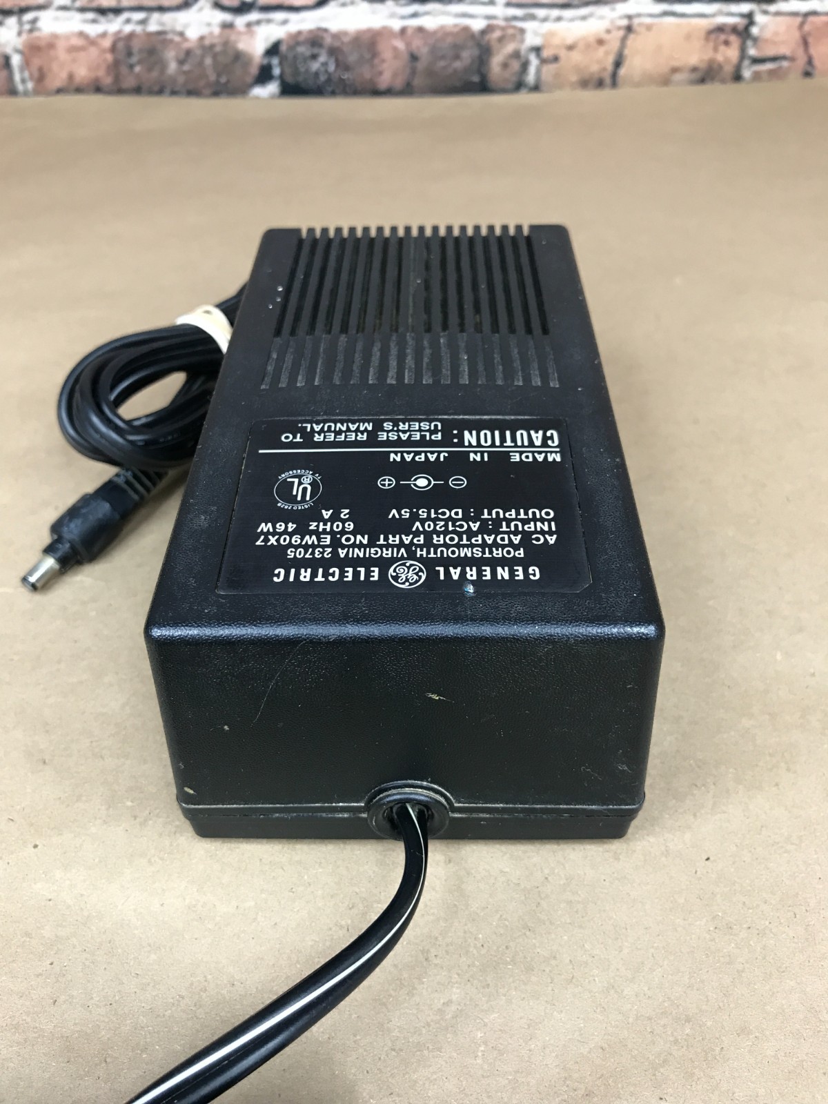 General Electric Power Supply Part Number EW90X7 15.5 Volts DC 2A – 4CM3326X