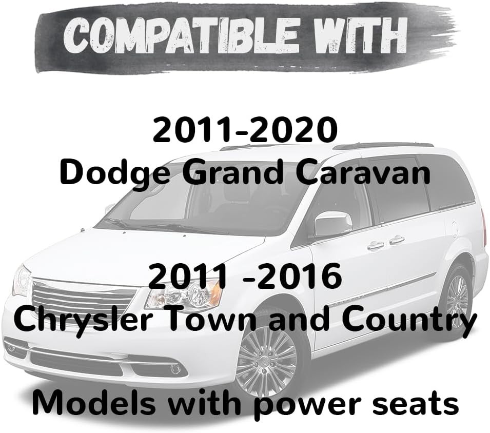 Driver Seat Trim Panel, Driver Seat Track Cover fit for Dodge Grand Caravan
