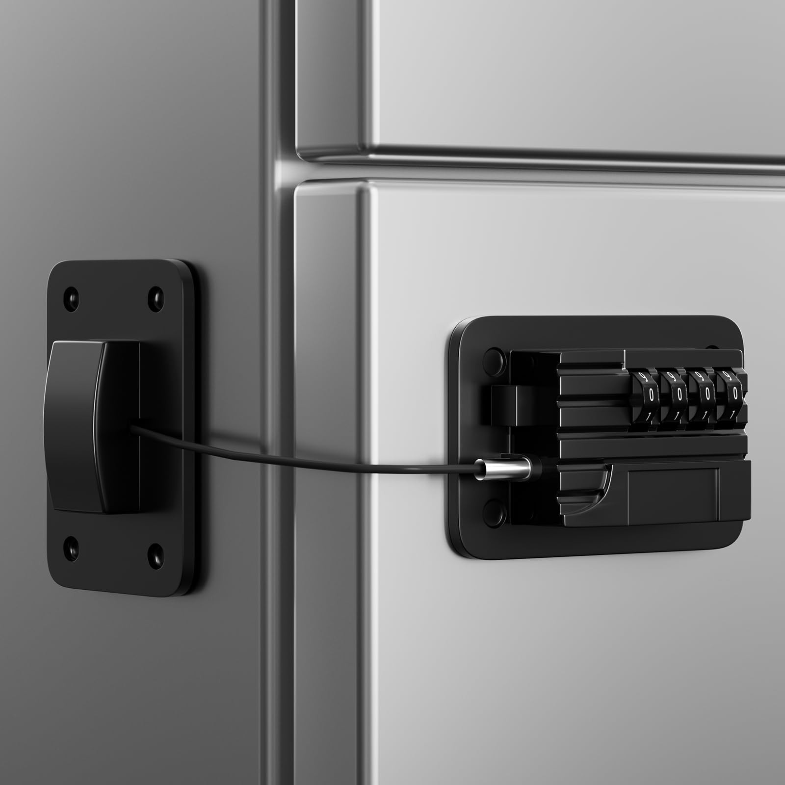 Refrigerator Lock, Child Proof Fridge Lock, Baby Safety Lock for Refrigerator…