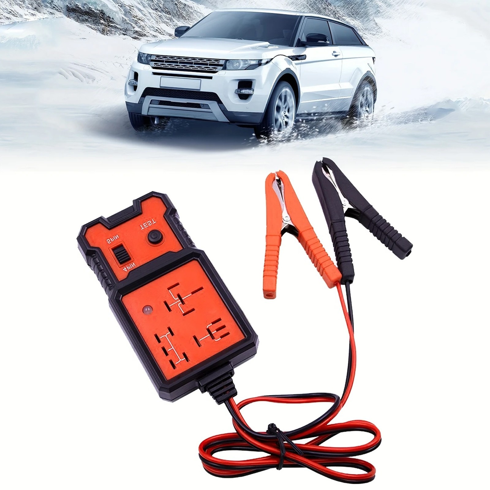 4/5 Pin Relay Tester 12V Automotive LED Diagnostic Checker Tool for Car