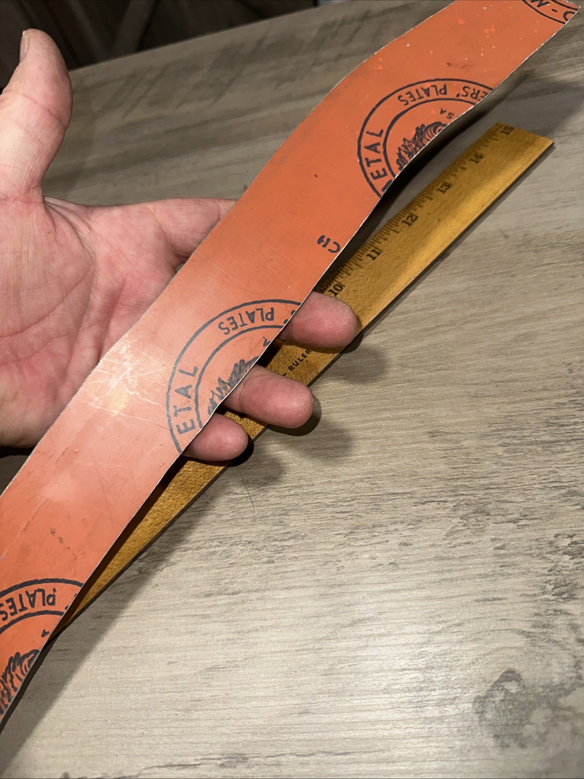 Printing Plate “ Standard Packaging Corporation “