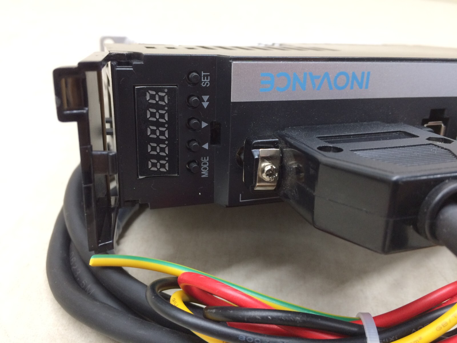 Inovance MS1H1-40B30CB AC Servo Motor w/ Stonker STF60-10 Gear Reducer