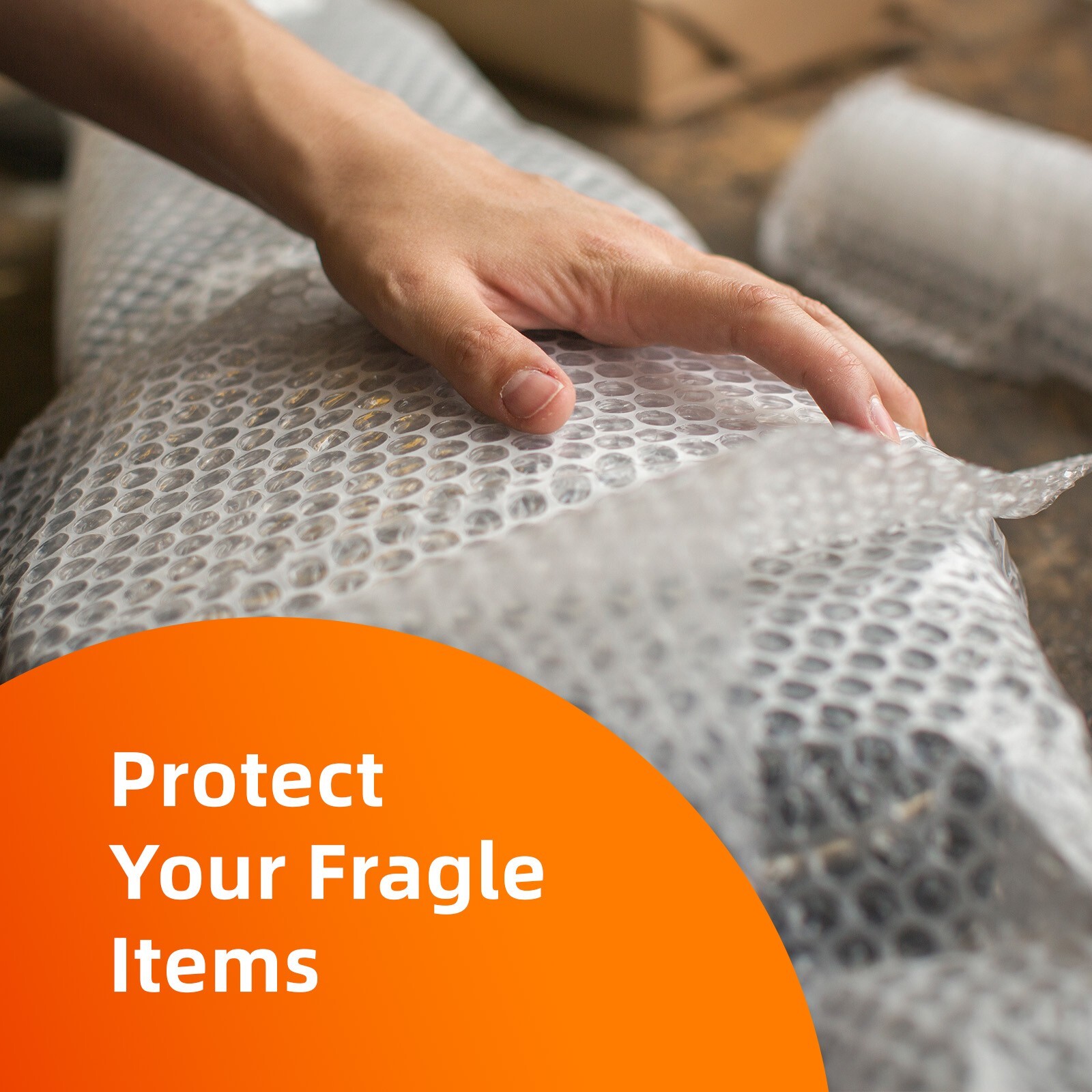 CoolPkg 2 Pack Bubble Cushioning Clear Wrap Rolls 12″ x 72 ft, Shipping, Moving