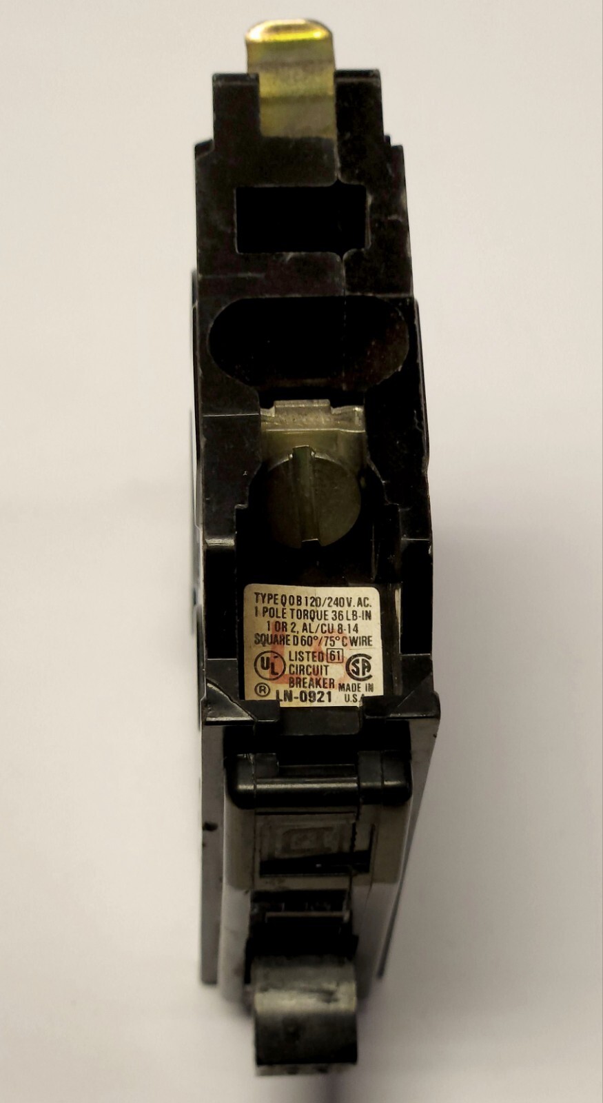SQUARE D QO130 Single Pole 30 AMP Type QO Circuit Breaker