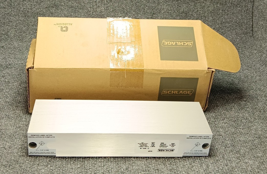 Schlage M452P Electromagnetic Lock Double Door 1000lb Maglock 12/24V Open Box