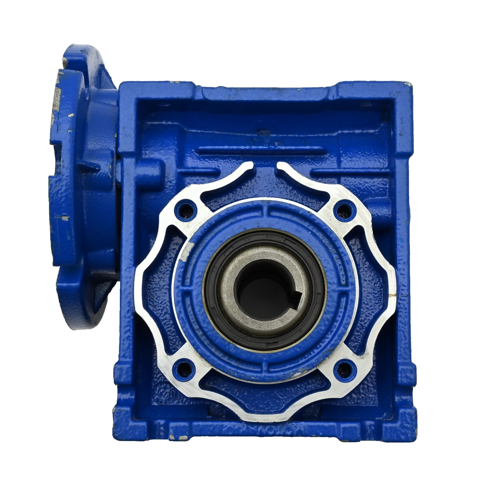 Motovario NMRV040 60:1 Right Angle Reducer, Worm Drive, 3/4″ Output bore
