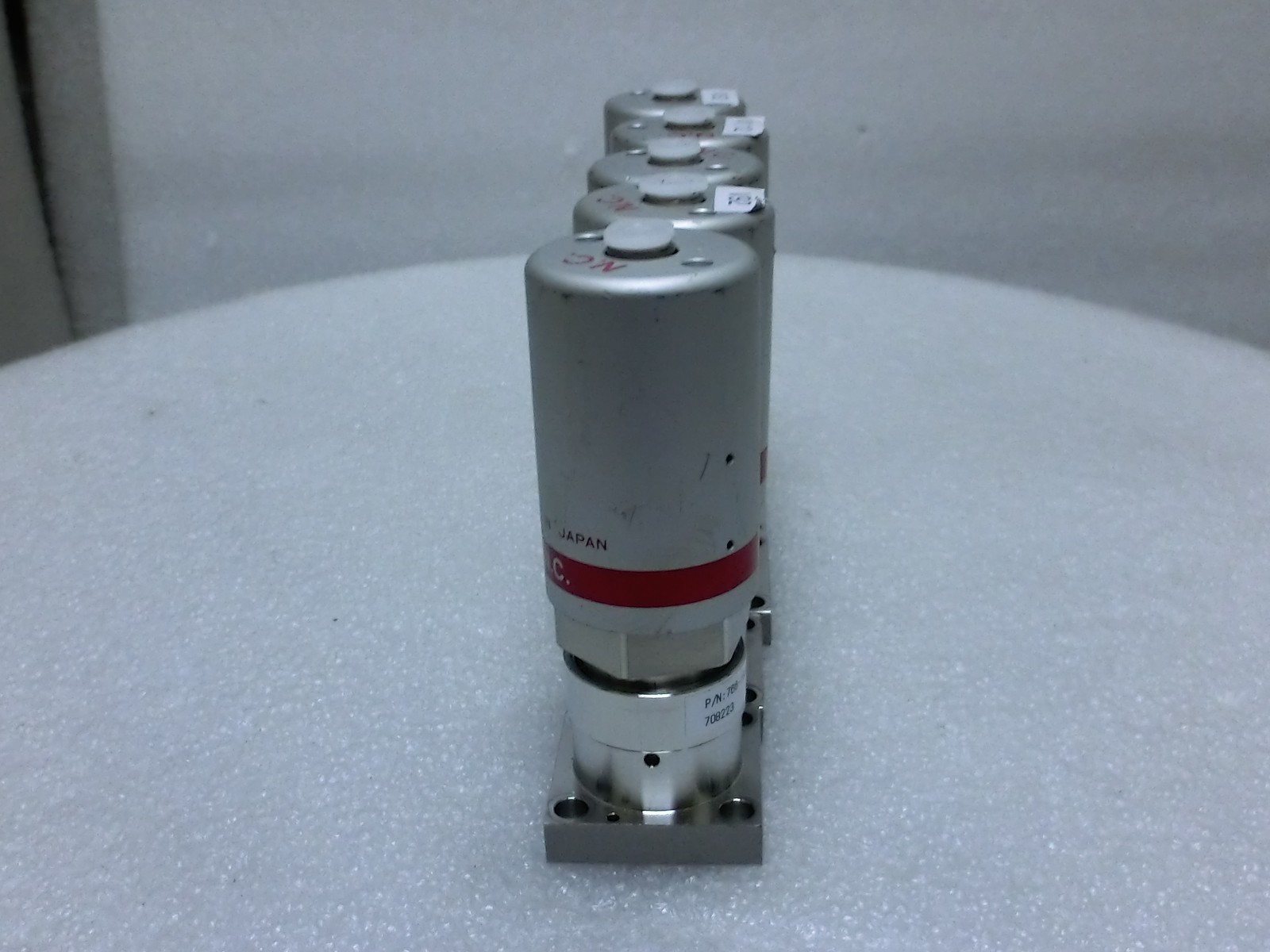5pcs Fujikin 708223 Lam 766-197944-310 Rev C O.P. 0.5~0.6mPa N.C. Diaphragm~9932