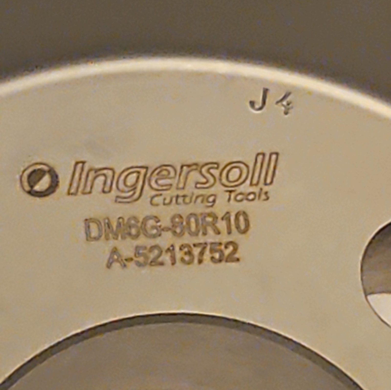 Ingersoll DM6G-80R10 8» Chamfer & Angle Face Mill NEW MFR#3024772 LOT 573