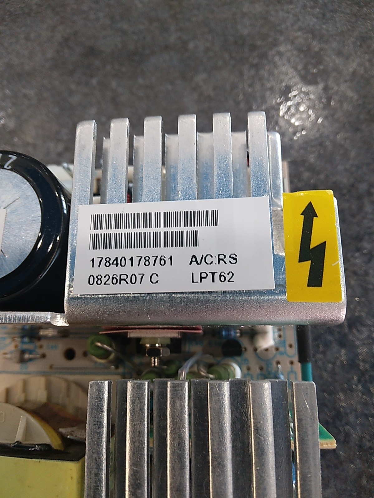ASTEC LPT62 Switching Power Supply +5V/8A +12V/3.5A-12V/1A Brock #2563-00026 NOB