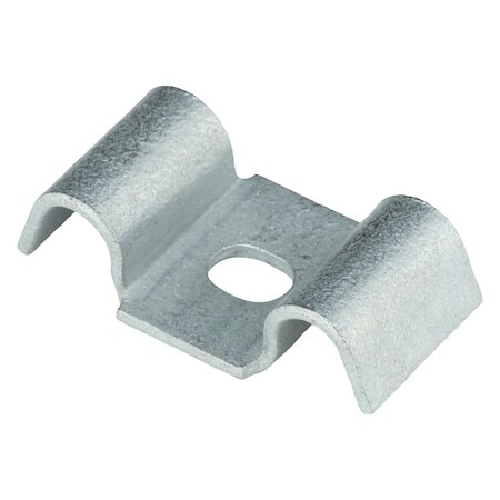 Zoro Select F10gsc Grating Clip, For Screw Size 1/4 In, Carbon Steel,