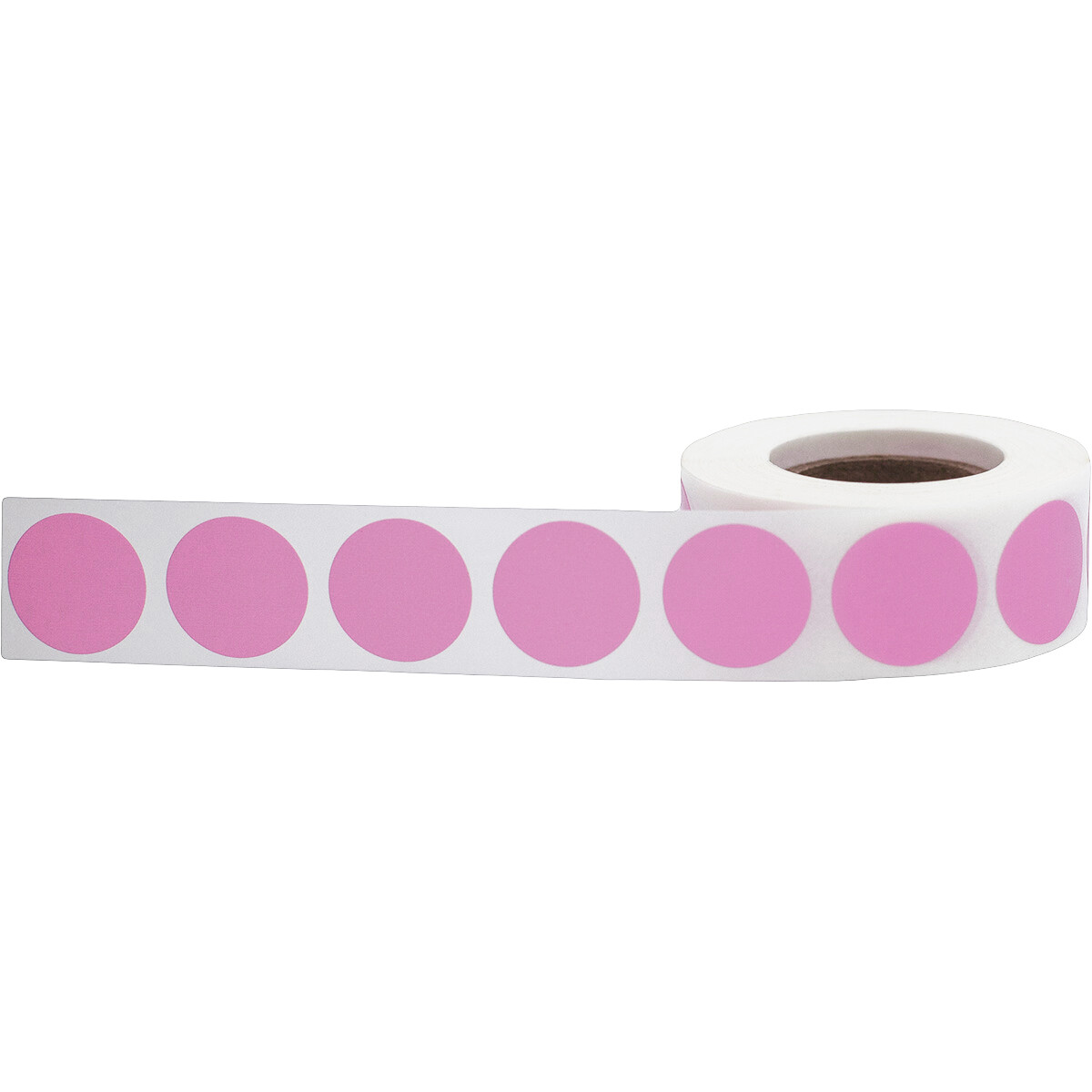 Circle Dot Stickers | 0.75″ Inch Round | 500 Pack | Pick One Color