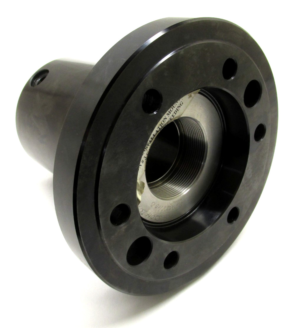 NEW! ATS S20 COLLET CHUCK CNC LATHE PULLBACK NOSEPIECE w/ A2-6 MOUNT – #A6-S20H