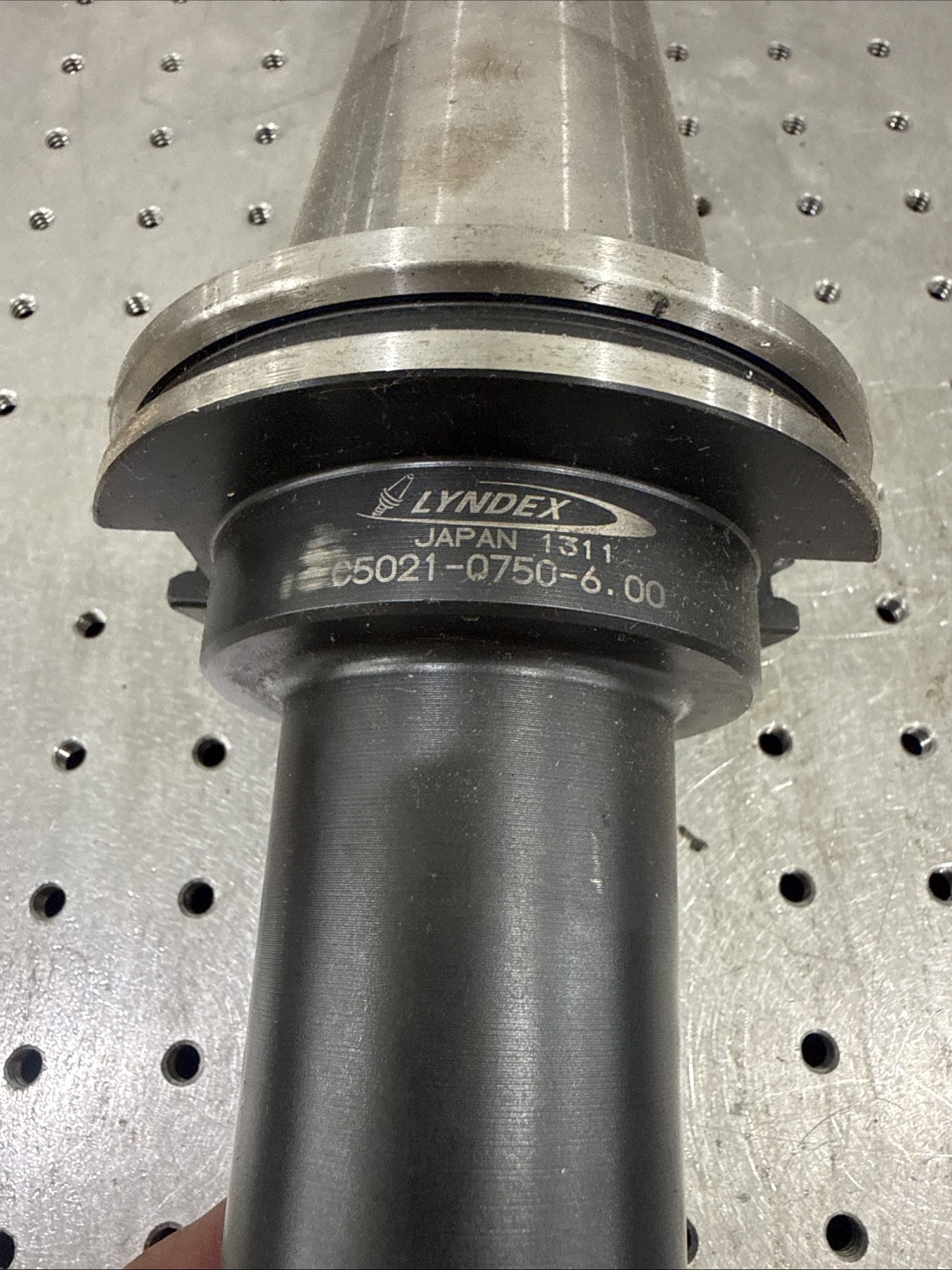 LYNDEX CAT50 C5021-0750-6.00 3/4” Arbor Shell Mill Holder 6” Projection