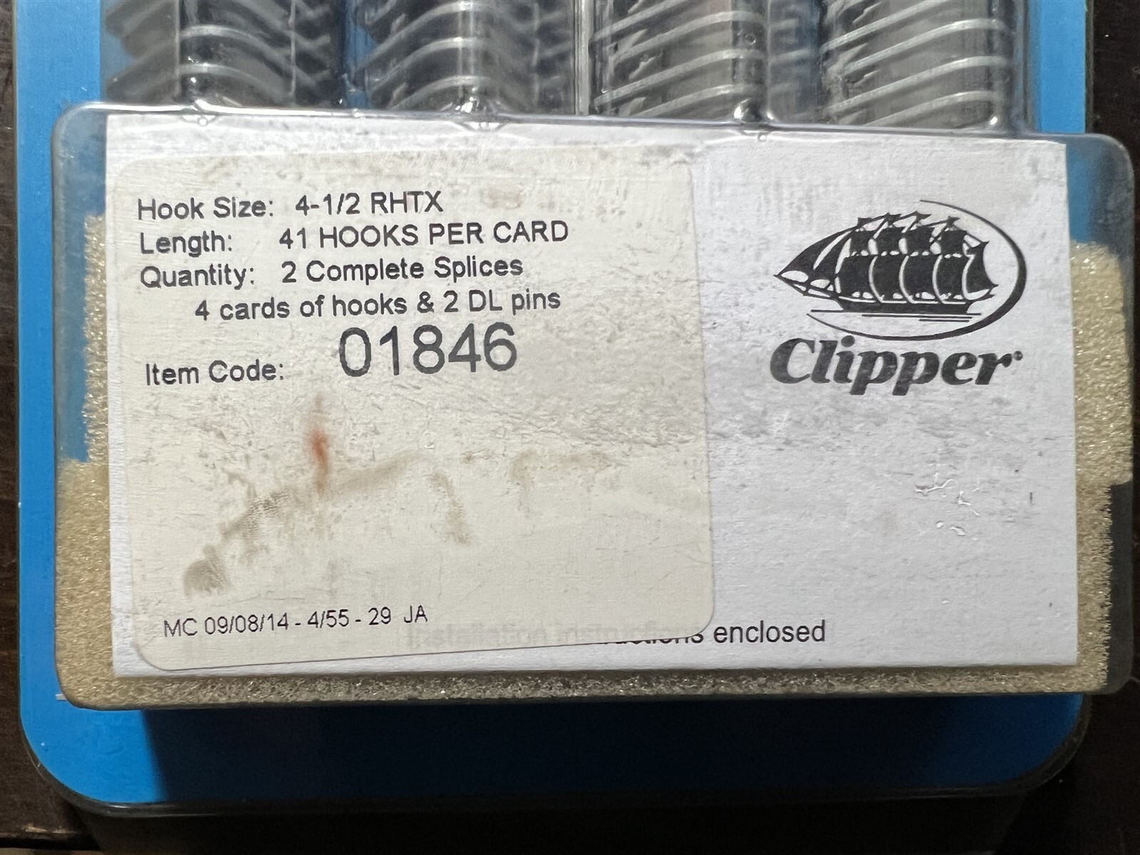 Tisco Clipper New Old Stock Part # RBPP65 Baler Belt Fasteners 4 1/2 RHTX