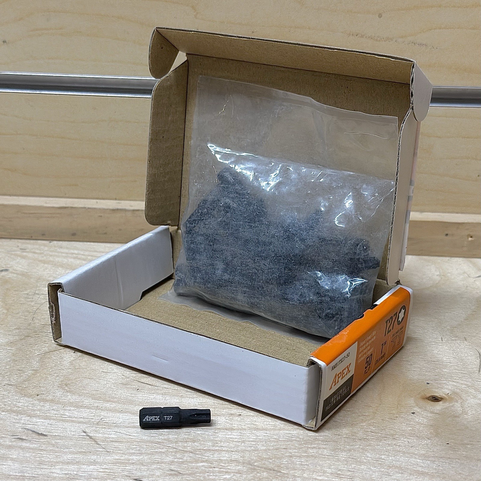 APEX USA Torx T-30 Insert Bit 1/4” Hex – 50 pack!