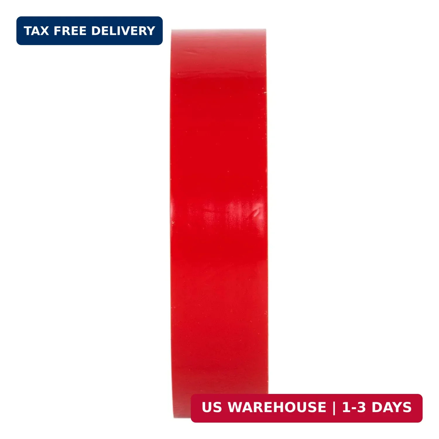 WarriorWrap General 3/4 in. x 60 ft. 7 mil Vinyl Electrical Tape, Red