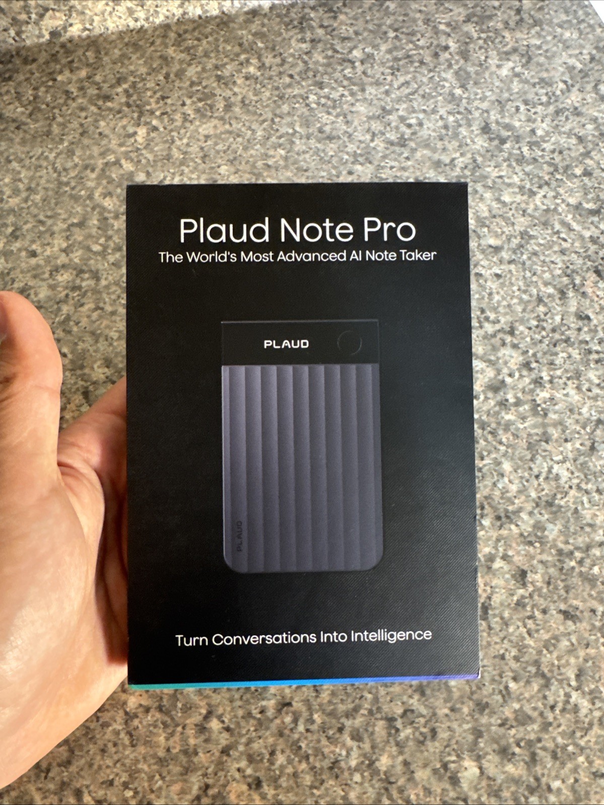Plaud Note Pro Empowered AI Voice Recorder Magnetic Case in Black