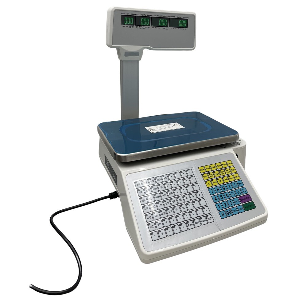 Four Screen Weigh Digital Price Computing Scale with Thermal Printer 30KG/ 66lbs