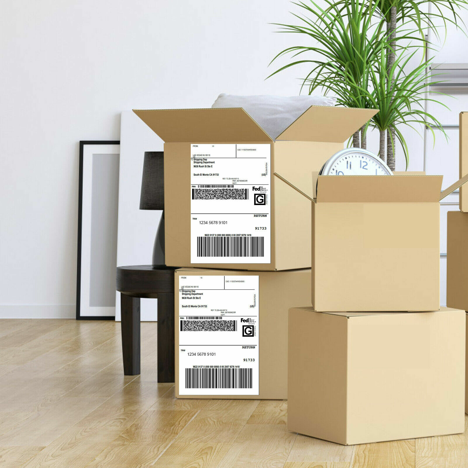Direct Thermal Shipping/Address Paper Labels For Zebra&Rollo Printers ZB GX420D