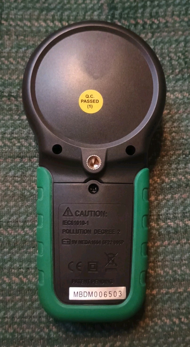 Mastech MS6612 Digital Lux / FC Meter Multi-functional Light Meter & Case