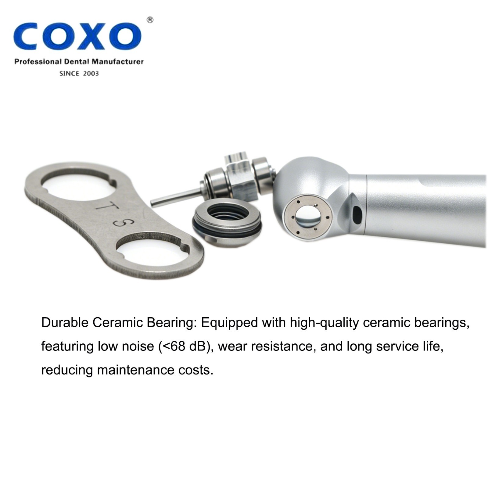 COXO Dental High Speed Fiber Optic Turbine Handpiece KaVo Multiflex LUX Coupling
