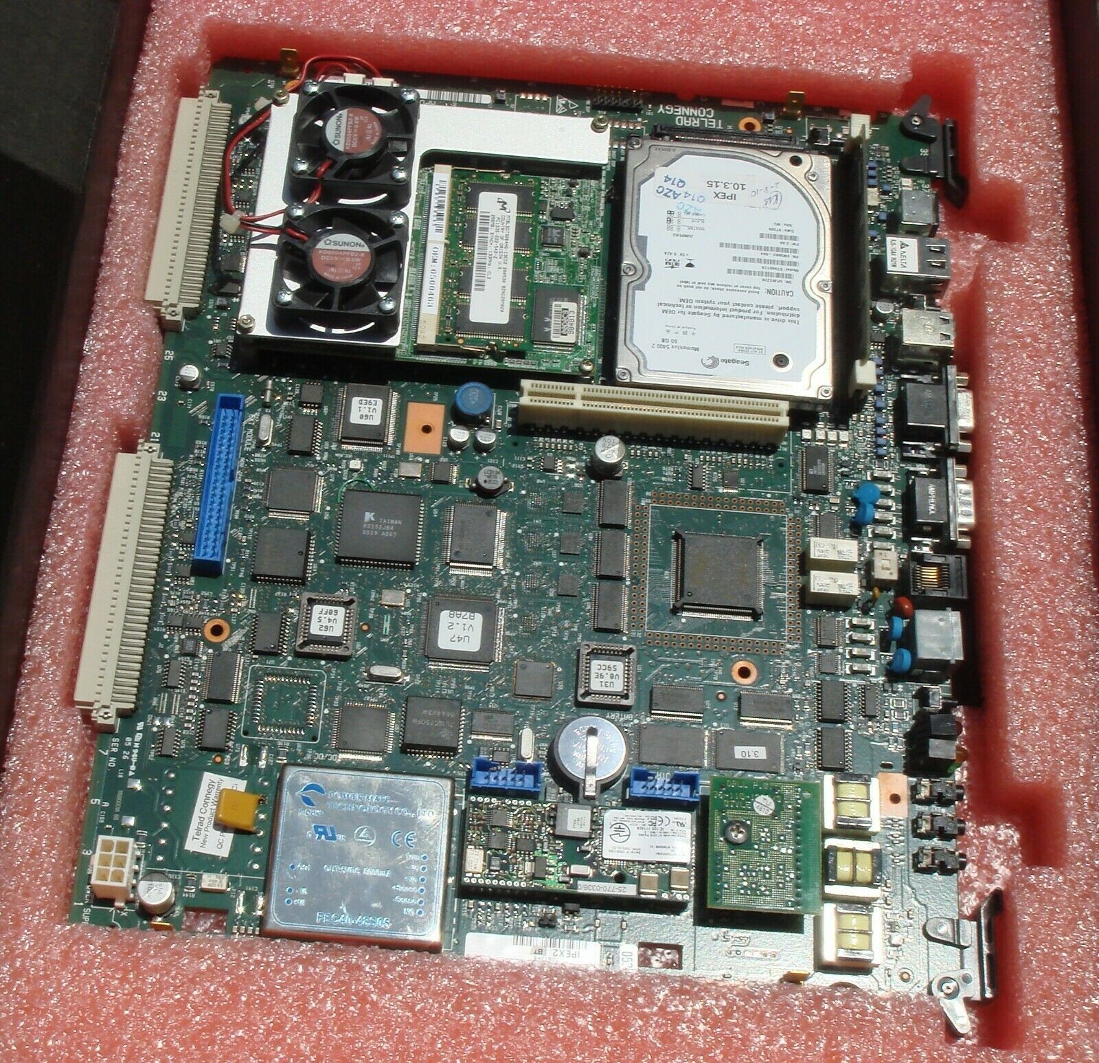 TELRAD IPEX-2 Main Processor Server Card 76-410-1360/0 V3.14 Style B10 – NEW