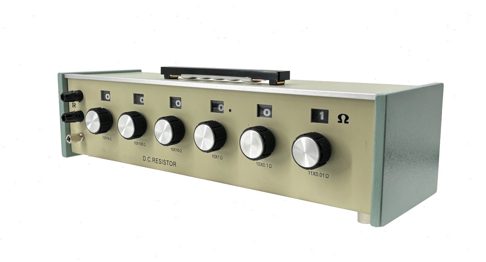 Decade Resistor DC Resistance Box with Range 0.01~11111.11Ω Resolution 0.01Ω