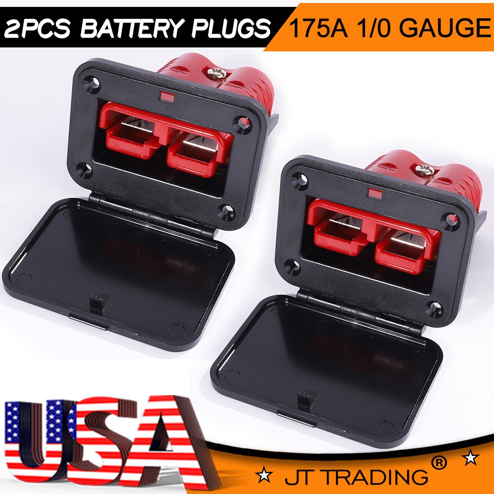 175A/50A Battery Quick Connect Wire Harness Plug Disconnect Winch Connector Kit