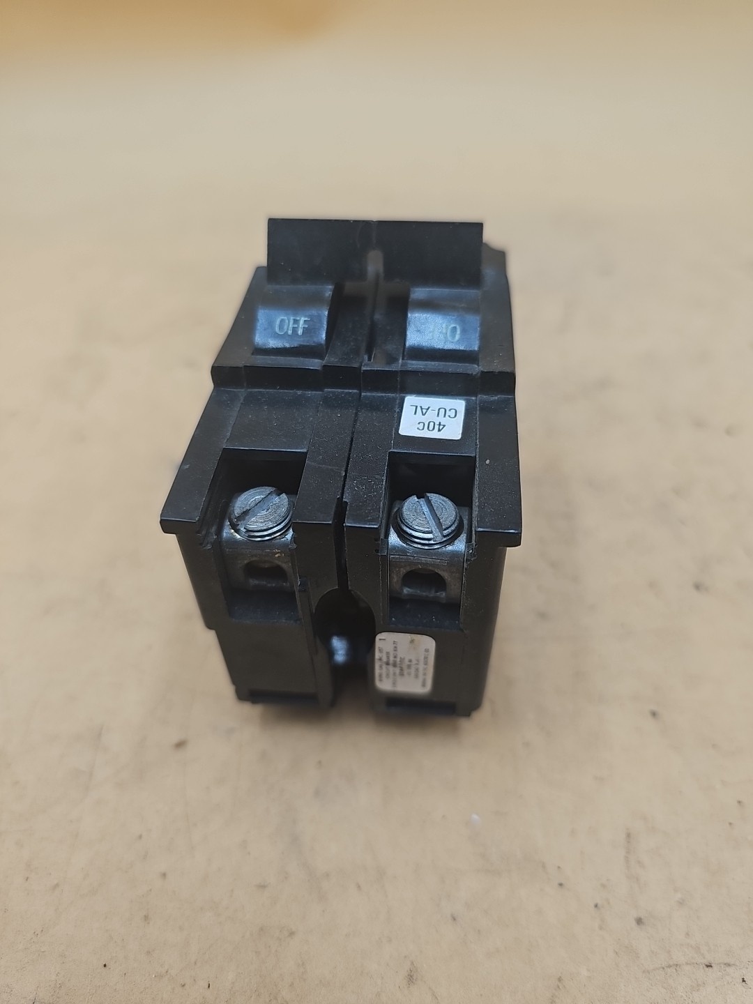 Federal Pacific FPE NA240 2 Pole 40 Amp Stab Lok Circuit Breaker
