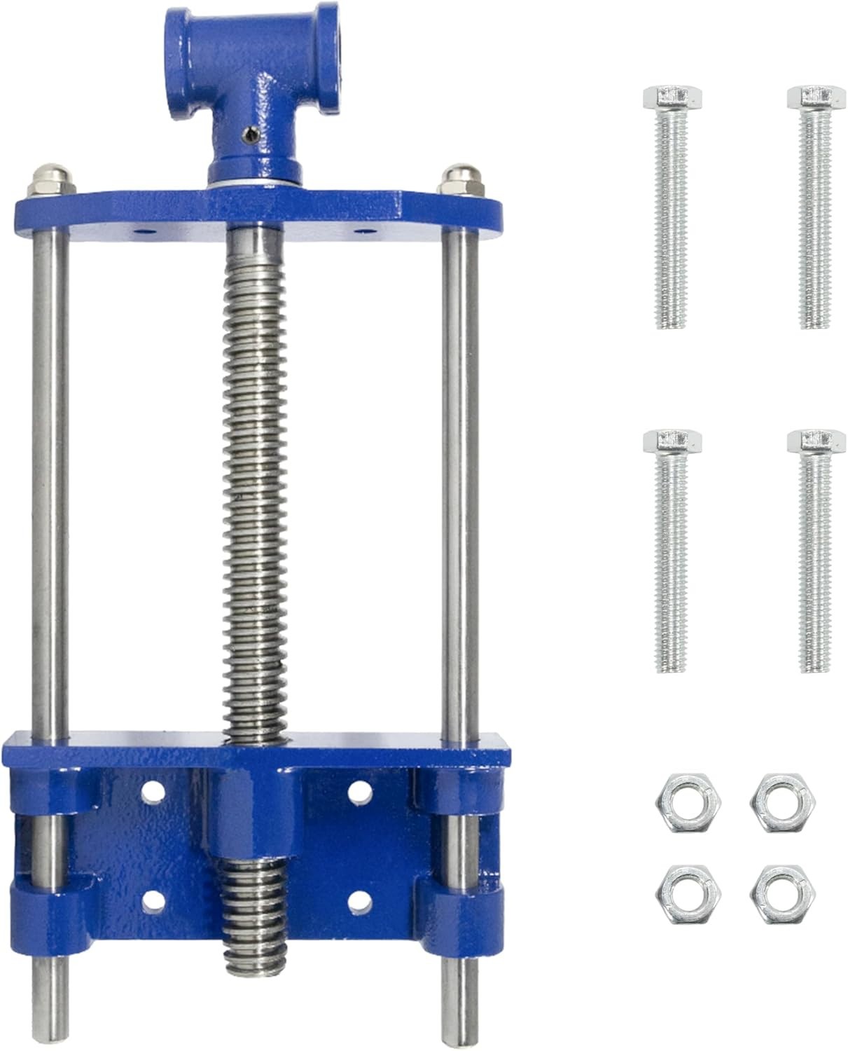 7″ Woodworking Bench Vise,Workbench Vise，Easy-to-Operate Front Screw Vise