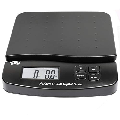 Digital Postal Shipping Scale 55 LB 25 kg 1 Gram Accuracy Backlit LCD