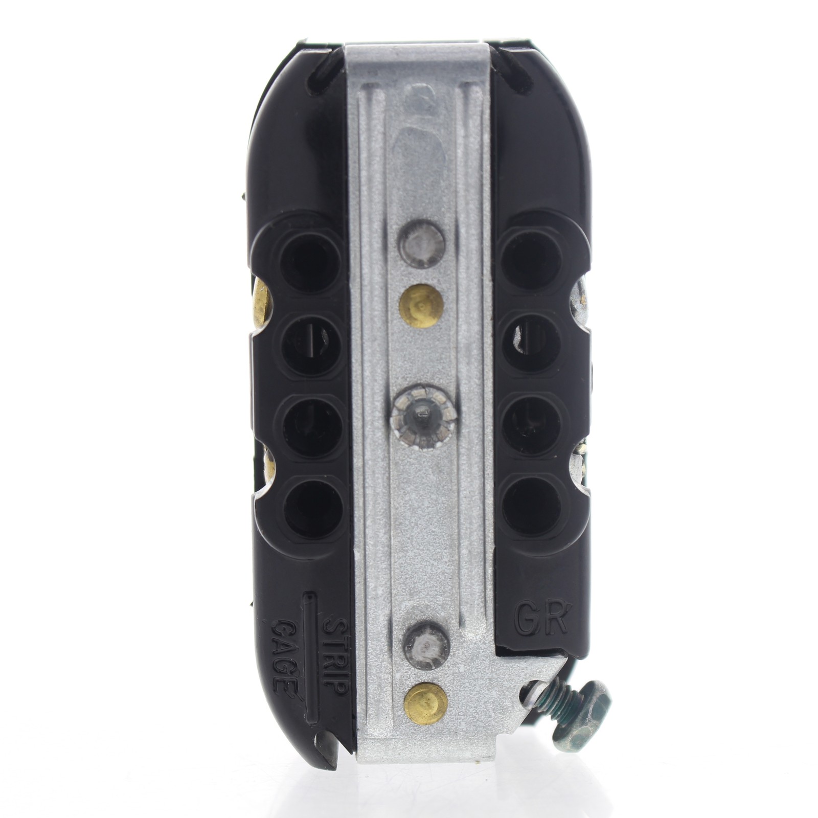Leviton Black Commercial Duplex Receptacle Outlet 20A 125V NO MOUNT BR20-E