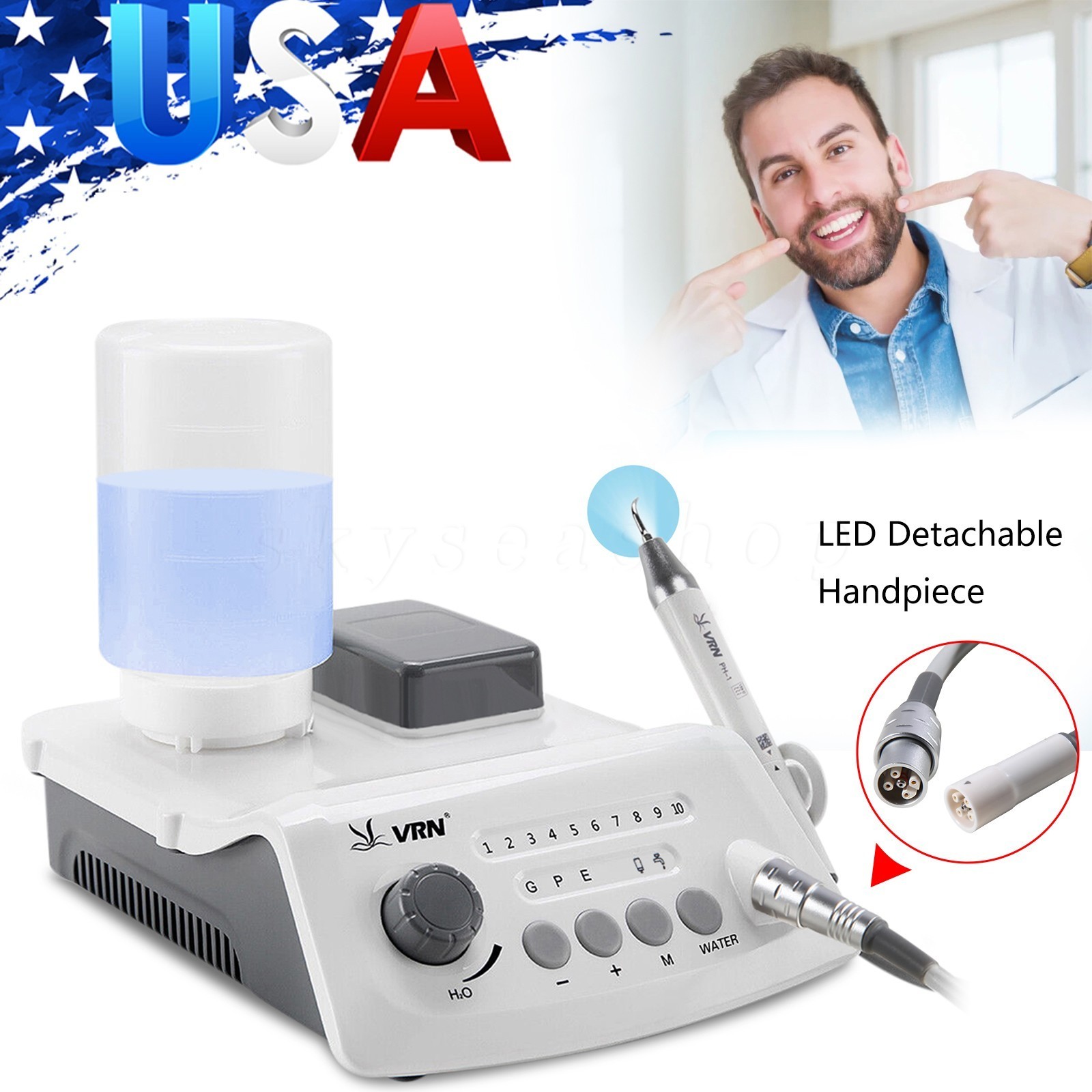 Woodpecker Style Dental Endo Apex Locator Endodontic Root Canal Finder Measure