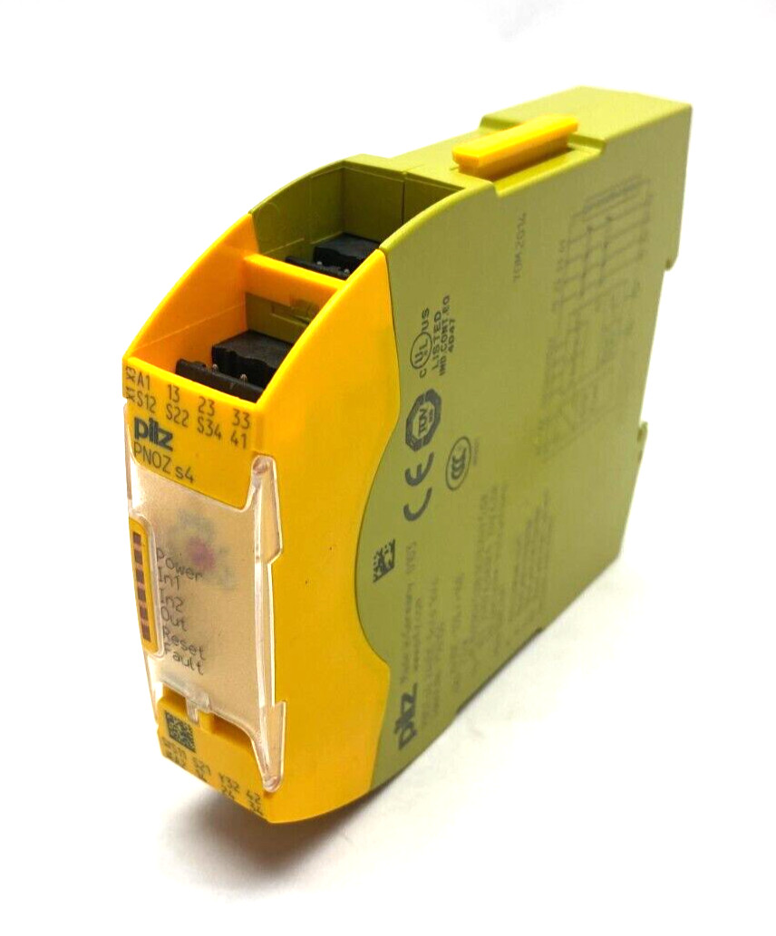 Pilz PNOZ s4 24VDC 3n/o 1n/c Standalone Sigma Safety Relay 750104 NO TERMINALS