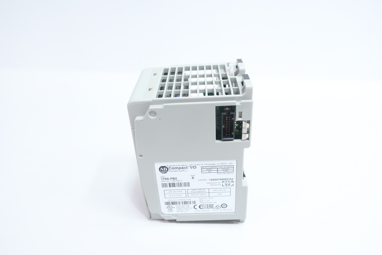 Allen Bradley 1769-PB2 Compact I/o Power Supply Module Ser A 24v-dc